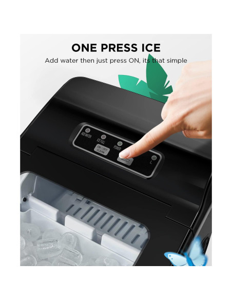 Máquina de Hielo Silonn WSIM02B-4 11,79 kg 2 Tamaños