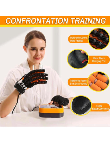 Guantes de Rehabilitación XUETAO para Mano Izquierda XL