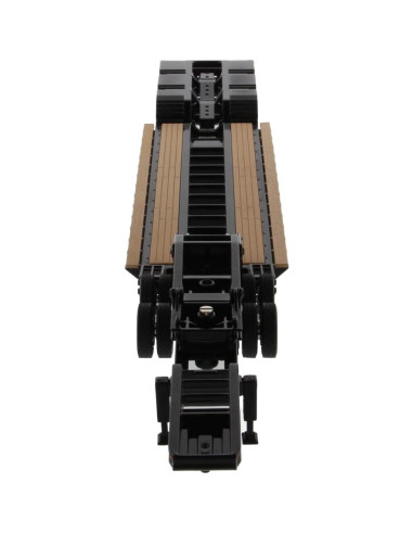 Remolque Bajo HDG Diecast Masters 1:50 con Jeep y 2 Impulsores