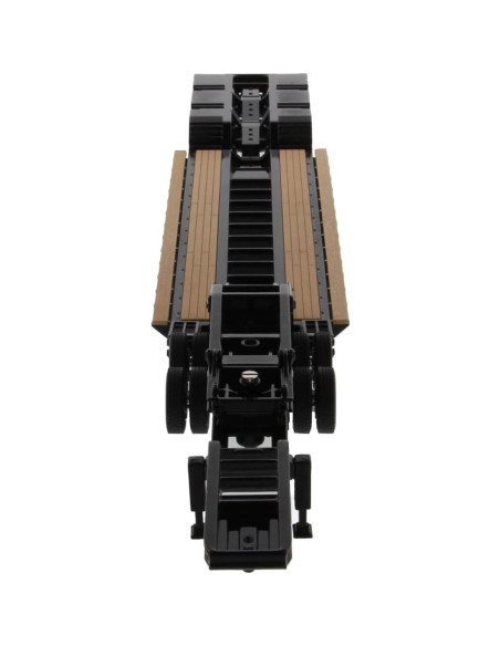 Remolque Bajo HDG Diecast Masters 1:50 con Jeep y 2 Impulsores