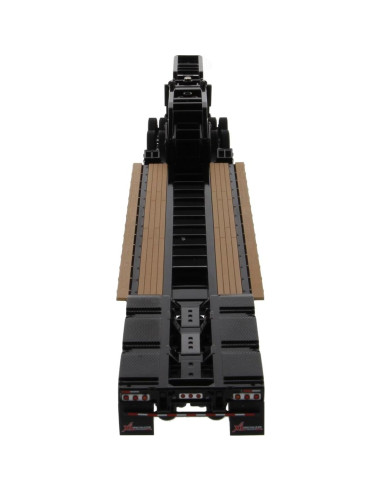 Remolque Bajo HDG Diecast Masters 1:50 con Jeep y 2 Impulsores