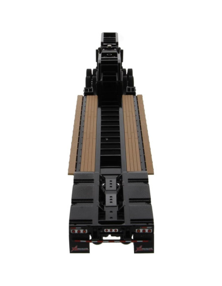 Remolque Bajo HDG Diecast Masters 1:50 con Jeep y 2 Impulsores