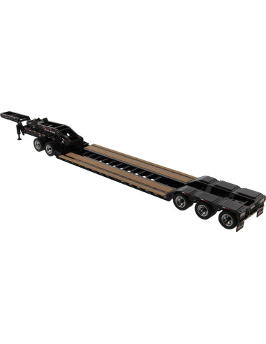 Remolque Bajo HDG Diecast Masters 1:50 con Jeep y 2 Impulsores