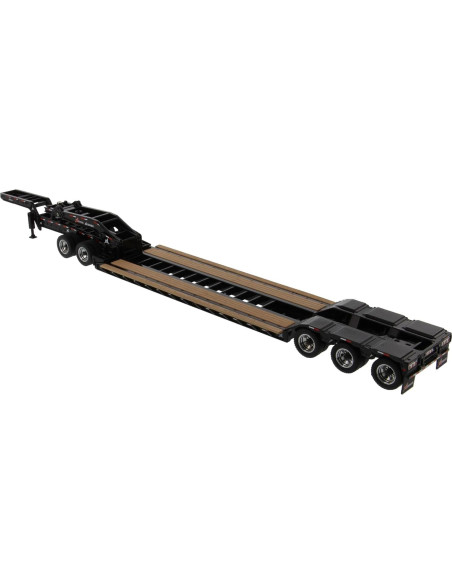 Remolque Bajo HDG Diecast Masters 1:50 con Jeep y 2 Impulsores