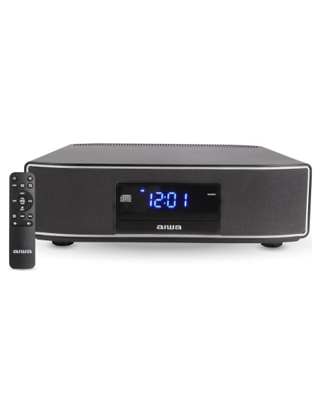 Altavoz AIWA Exos-5 30W RMS Bluetooth CD Radio FM Negro