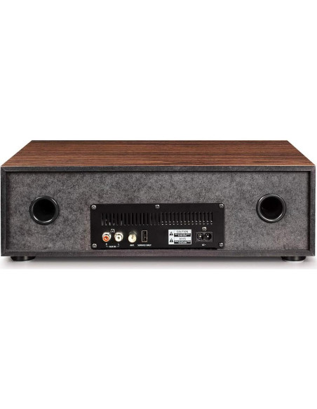 Crosley CR3501A-WA Radio Despertador Bluetooth CD Nogal