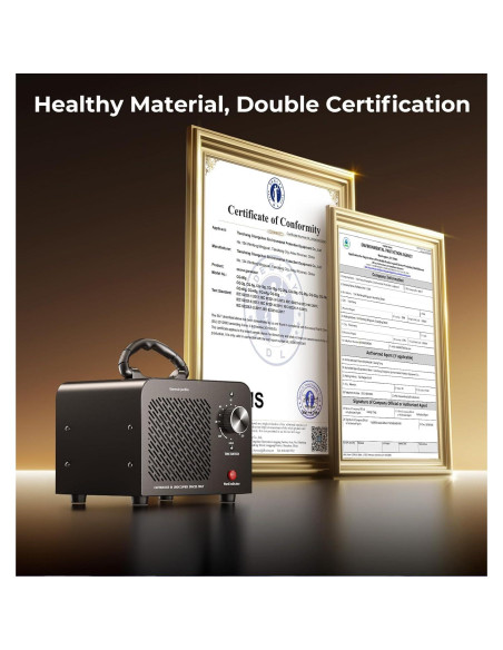 Generador de Ozono 48,000mg CQ-48g Purificador de Aire