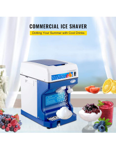Máquina de Hielo Raspado VEVOR 500W 120kg/h Ajustable 2