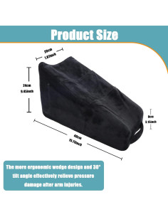 Cojín Elevador de Brazo Sexysamba con 5 Bolsillos - Negro 2