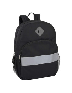 Mochila Reflectante Trail Maker Negra 43x30 cm 20L