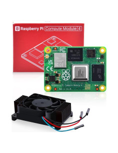 Módulo de Cómputo Raspberry Pi 4 DVOZVO 8GB RAM 32GB eMMC