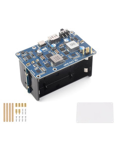 Fuente de Alimentación Ininterrumpida UPS HAT UeeKKoo para Raspberry Pi 5/4B/3B+