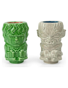 Mini Muglets Frodo y Gollum Geeki Tikis 2 Unidades Cerámica