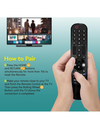 Control Remoto Mágico SCYORK MR22GN para LG Smart TV 2019-2024