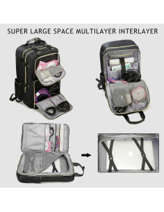 Mochila DJ Rabjen para Mezclador y Controladores 53 cm 2