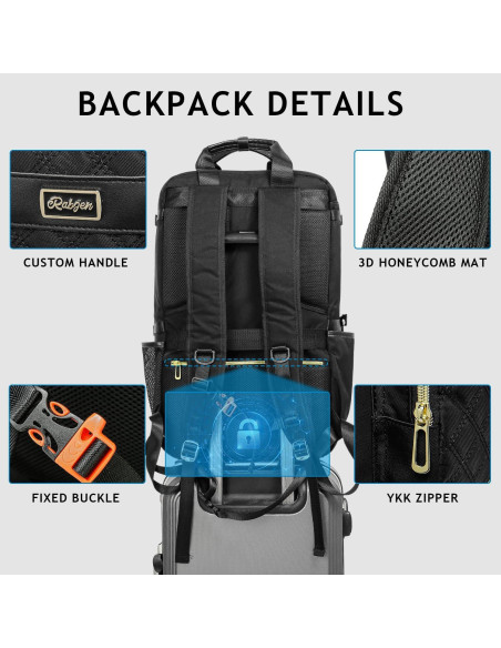 Mochila DJ Rabjen para Mezclador y Controladores 53 cm