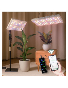 Luz de Crecimiento LED MetryGrow 48W Espectro Completo 0.61m