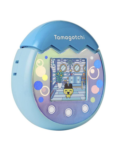 Tamagotchi Pix Bandai 42903B2 Azul, Mascota Virtual