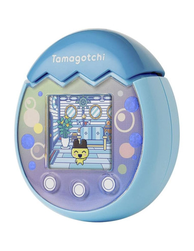 Tamagotchi Pix Bandai 42903B2 Azul, Mascota Virtual