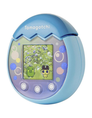Tamagotchi Pix Bandai 42903B2 Azul, Mascota Virtual