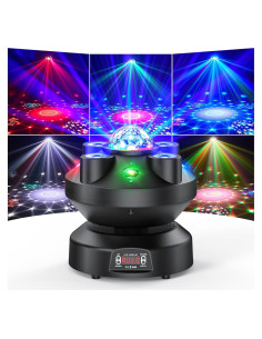 Luces de Fiesta DJ Strobe Warmdance 3 en 1 RGBW 540