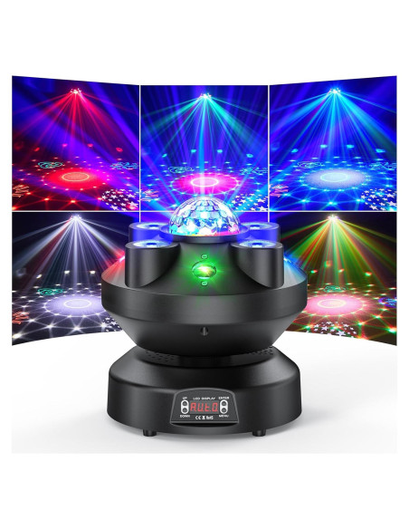 Luces de Fiesta DJ Strobe Warmdance 3 en 1 RGBW 540