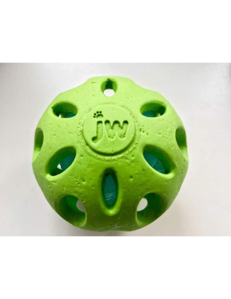 JW Pet Bola Cracante Grande 10 cm Juguete para Perros