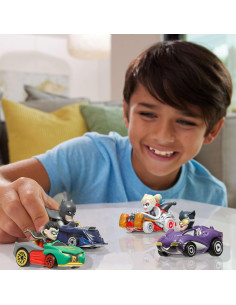 Hot Wheels RacerVerse Set 4 Coches Metal 1:64 Personajes 2