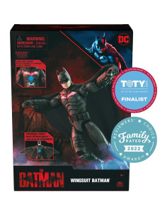 Figura de Acción Batman 30 cm con Traje de Alas y Sonidos 2