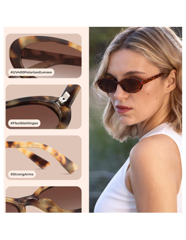 Gafas de Sol Ovaladas Miyya DK005 Polarizadas UV400