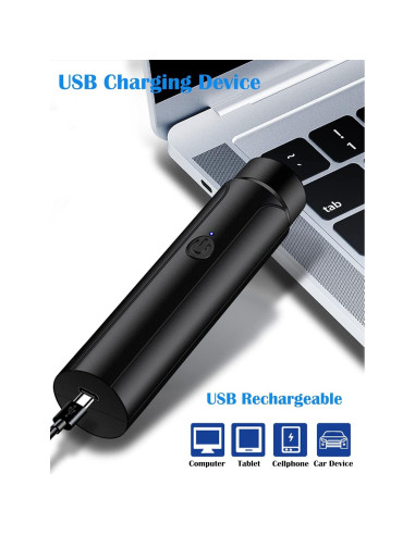 Afeitadora Eléctrica Mini Taanimo Recargable USB Unisex Negra