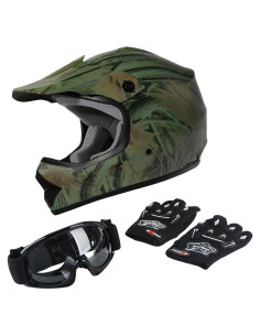 Casco de Motocross TCT-MOTORPARTS Niños Mediano Offroad