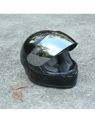 Casco TCMT Full Face Negro Brillante DOT para Motocross