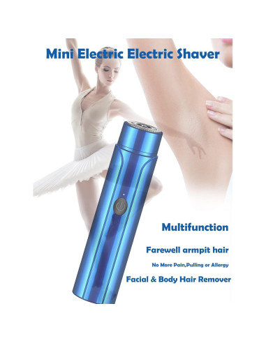 Afeitadora Eléctrica Mini Taanimo Recargable USB Unisex Negra