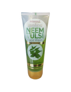 Limpiador Facial Herbal Patanjali Neem y Tulsi 100g
