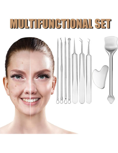 Kit de Herramientas para Remover Puntos Negros Pumwoy 9 PCS