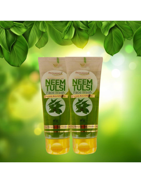 Limpiador Facial Herbal Patanjali Neem y Tulsi 100g Limpiador Facial Herbal Patanjali Neem y Tulsi 100g