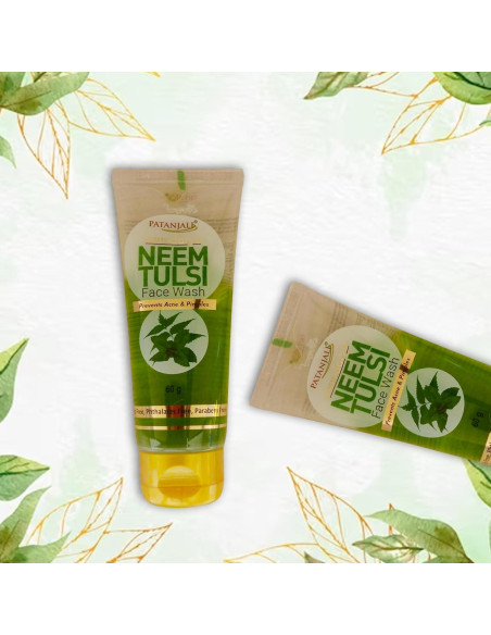 Limpiador Facial Herbal Patanjali Neem y Tulsi 100g Limpiador Facial Herbal Patanjali Neem y Tulsi 100g