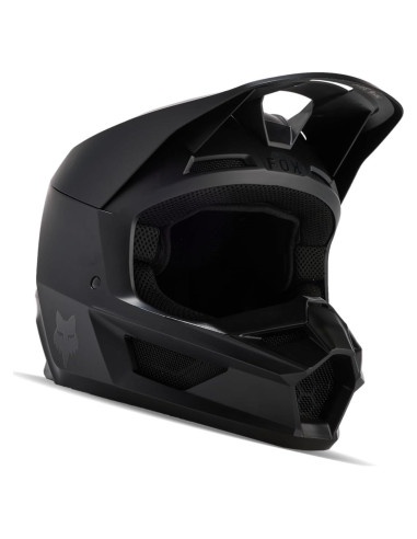 Casco de Motocross V CORE Fox Racing Negro Mate XX-Large