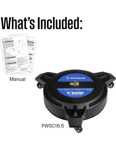 Limpiador de Superficies Westinghouse PWSC16.5 - 42 cm, 3400 PSI