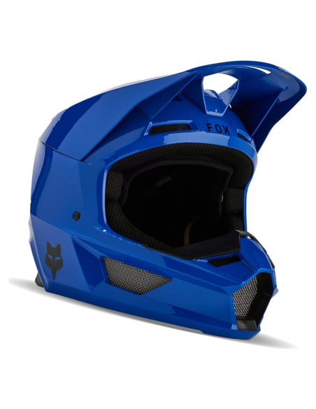 Casco de Motocross Fox Racing V1 Core Mediano Azul