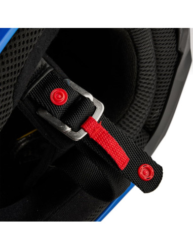 Casco de Motocross Fox Racing V1 Core Mediano Azul