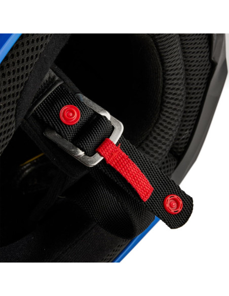 Casco de Motocross Fox Racing V1 Core Mediano Azul