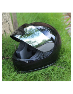 Casco TCMT Off-Road Cara Completa Negro Brillante 61-62 CM