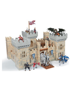 Castillo Maestro de Armas Papo - Juego de Madera 147x101x76 cm