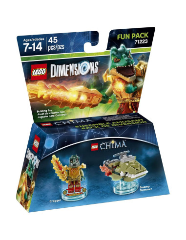 Paquete Diversión Chima Cragger LEGO Dimensions 20.3x17.2 cm