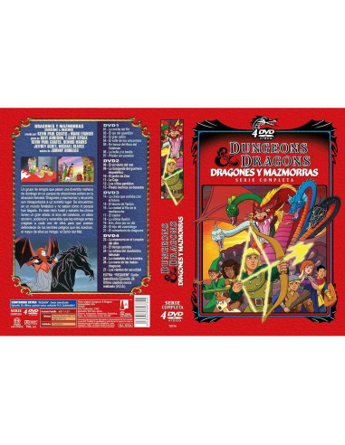 Dungeons & Dragons Serie Completa - Set 4 DVD PAL España