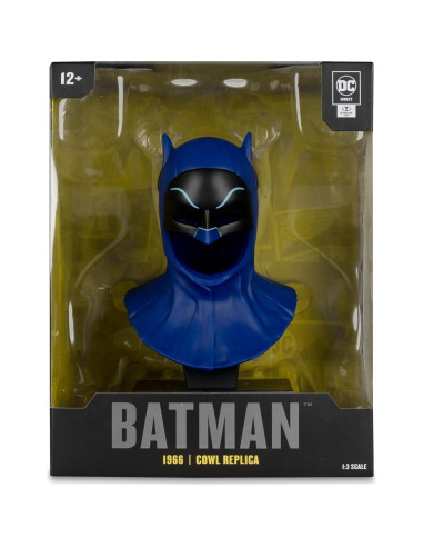 Réplia Cowl Batman 1966 McFarlane Toys 1:3 con Soporte