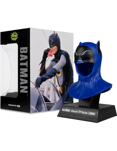 Réplia Cowl Batman 1966 McFarlane Toys 1:3 con Soporte