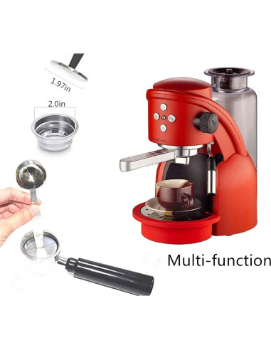 Cucharada Medidora de Café Espresso LOVPLAY 2-en-1 Acero Inoxidable